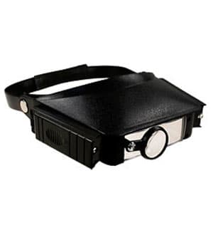 MG-81007(MP23II) ОЧКИ МОНТАЖ. С ПОДСВ.2 ЛАМП.1.8Х 2.3Х 3.7Х 4.8X