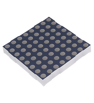 TA23-11SRWA, Dot matrix 58mm / 8x8 / Red 640 nm / 12000 - 44000 ucd