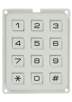 AK-304FM-N-WWB, клавиатура
