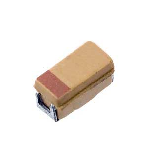 TAJA685K010RNJ, 3216-18, Cap Tant Solid 6.8uF 10V A CASE 10% (3.2 X 1.6 X 1.6mm) SMD 3216-18 4 Ohm 1