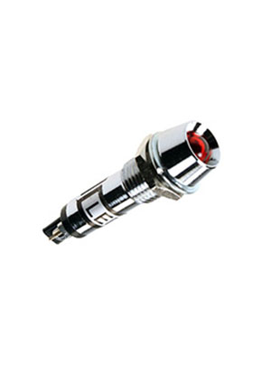 L-701R-12V, светодиод с держателем красный 12В