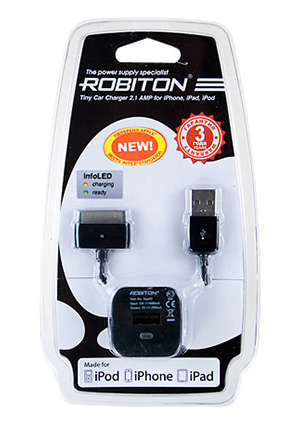 APP02, автомоб.зарядное устройство для iPhone/iPad