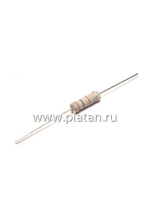 CF-100 (С1-4) 1 Вт,         1.2 Ом, 5%, Резистор углеродистый