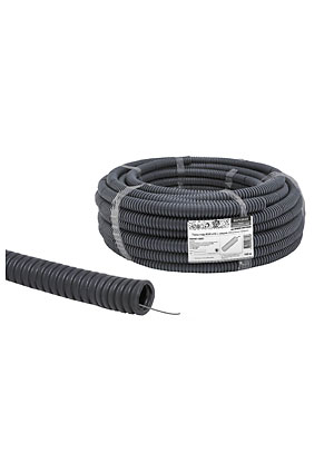 SQ0401-0301, Труба гофр.ПВХ d 16 с зондом (100 м) легкая народная