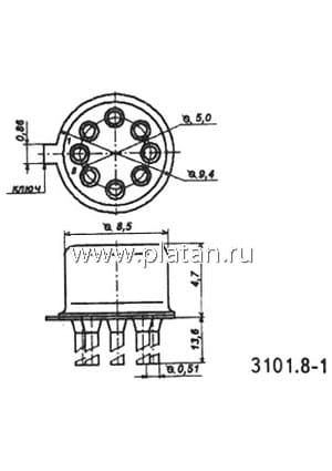 154УД1А, (1990-97г), Микромощный операционный усилитель