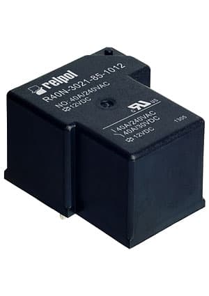 R40N-3011-85-1005, Реле 5VDC 1 Form C 240VAC/40А