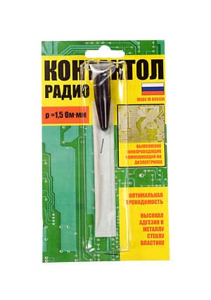 Контактол-радио, Клей Контактол- Радио,электропроводный клей 2гр.