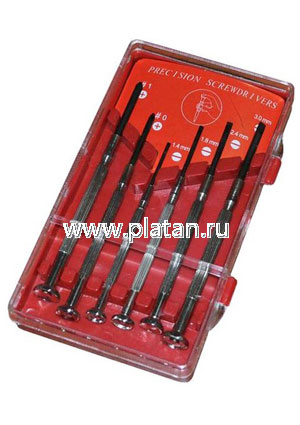12-6050, Набор часовых отверток (6 предметов)