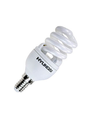 FS/2/10-9W-827-E14 T2, лампа энергосб.,теплый свет