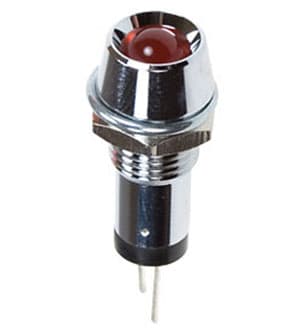 L-607R, Светодиод с держателем красный d=11мм