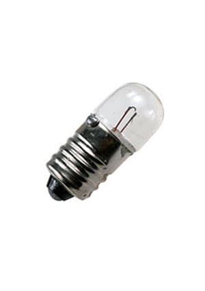 H10-12025, лампа накал. 12В, 3Вт  E10 , 11*24мм