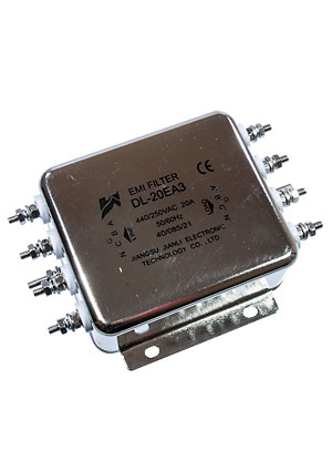 DL-20EA3, сетевой фильтр 20А трехфазный