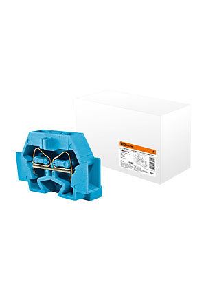 SQ0822-0105, Микроклемма модульная МКМ 2,5мм2 синяя