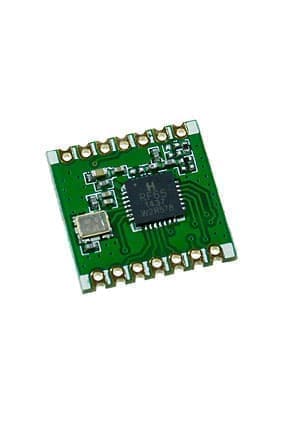 RFM65CW-868S2, приемник 868МГц FSK/GFSK/MSK/GMSK/OOK SPI