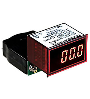 ACA-20PC-4-AC1-RL-C, цифр.амперметр Imax 100А Uп 85-264В красн.