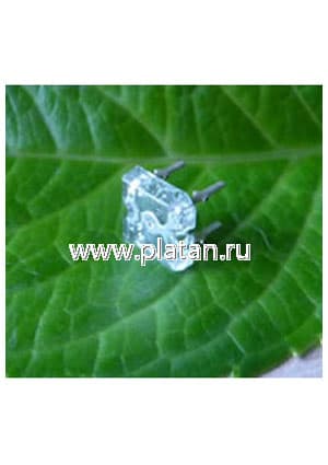 BL-FL7600URC, Светодиод "Пиранья" красный 100" 1000мКд 660нМ (Ultra Red)