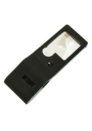 515 ЛУПА-МИКРОСКОП 3.0Х/10Х - 55Х LED  ПОДСВ. + УФ СВЕТОДИОД