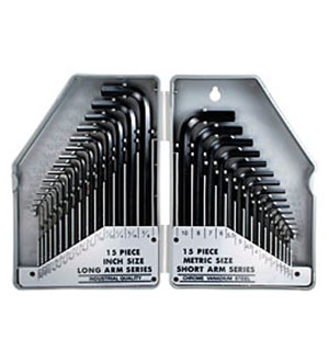 8PK-027 (1613-30), Набор Ключей шестигранных (30шт)