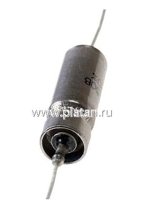 К52-1, 47мкФ, 3.2В, 20, Конденсатор танталовый выводной