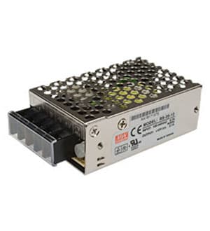 RS-25-12, AС-DC,в кожухе 25Вт, выход 12В/2.1A, рег. вых, 79*51*28