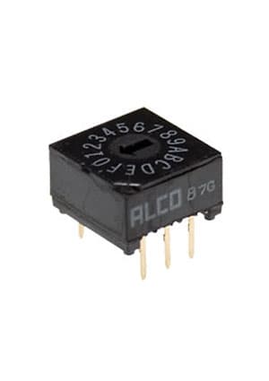 1-1825007-6, DRD16E04, DIP перекл.16поз