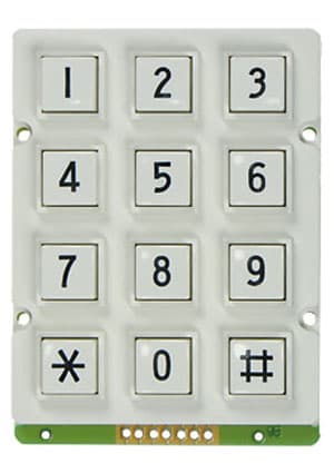 AK-207-N-WWB-WP, клавиатура