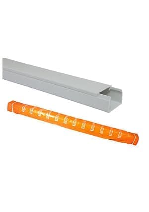 SQ0402-0003, Кабель-канал 20х10 белый (100 м)