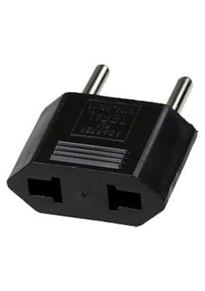 3-010 BK / TEFAL, Переходник сетевой 220В / 16A, черный (для TEFAL)