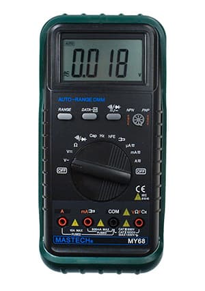 MY68, цифровой мультиметр