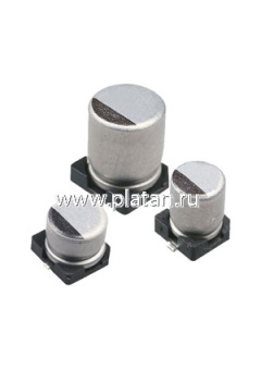 ECAP SMD, 10 мкФ, 35В, Конденсатор электролитический алюминиевый SMD