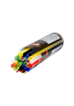 HTT-1, Набор термоусад.трубок L=200мм, 49шт