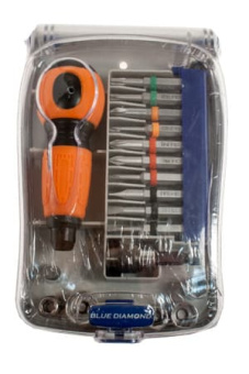 01-09A, отвертка с насадками BLUE DIAMOND