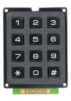 AK-304-N-BBW, клавиатура