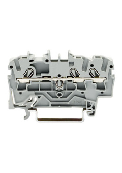 2002-1301, 3-проводная проходная клемма 2.5 кв.мм