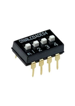 1825057-3, ADE0404, DIP-переключ.4 поз.2.54мм 24В/100мА