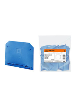 SQ0803-0025, Заглушка для ЗНИ-70мм2 синяя