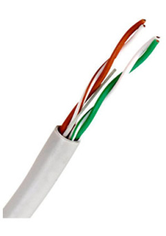 UTP2-ST(PR), LAN кабель витая пара Cat.5E, 4 пров. многож.24AWG
