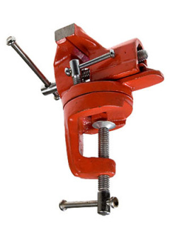 3247-60, Тиски настольные с винт. зажимом, поворотные, 60мм