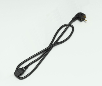 Шнур питания с заземлением IEC 60320 C13/Schuko, 10 А / 250 В (3 × 1,0), длина 1,8 м