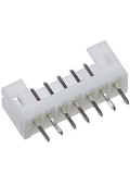 B7B-PH-K-S(LF)(SN), вилка 2мм 7 конт. прямая