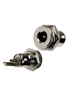 1-264G red, штекер RCA металл на кабель, красный "позолоченный"