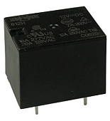 812H-1C-C (S) 12VDC, Реле 1пер. 12В / 7A, 250V