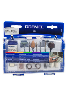 26150687JA НАБОР ОСНАСТКИ ДЛЯ ЧИСТКИ 52ШТ, Dremel