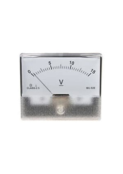 MU-52E, измерительная головка 0-15В постоянного тока