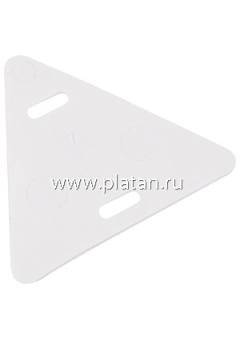 07-6236, Бирка кабельная "У-136 (Треугольник)" 100шт REXANT