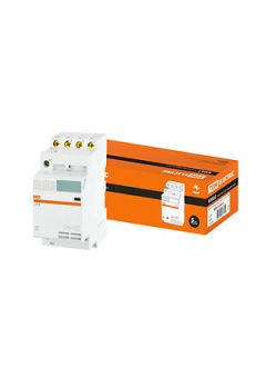 SQ0213-0012, КМ63/4-25, контактор модульный 4НО 4пол. 25А