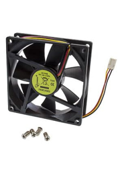 FANCASE2, Вентилятор,  90x90x25, втулка, 3 pin, провод 30 см