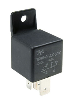 TR94F-24VDC-SC-C, реле 24VDC/80A 14VDC