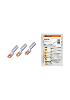 SQ0528-0001, Наконечник DTL-10 медно-алюминиевый кабельный