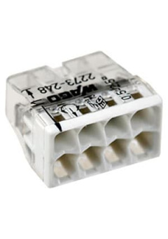 2273-248, электромонтажные экспресс-клеммы, 8х2.50 кв.мм, с пастой